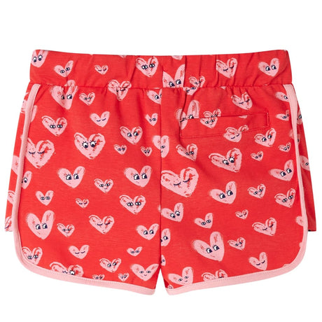 VidaXL Kindershorts mit Kordelzug 140 Rot