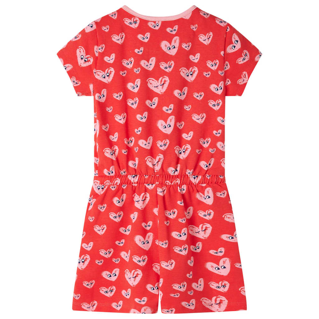 VidaXL Kinderoverall 92 rot