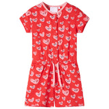 VidaXL Kinderoverall 140 rot