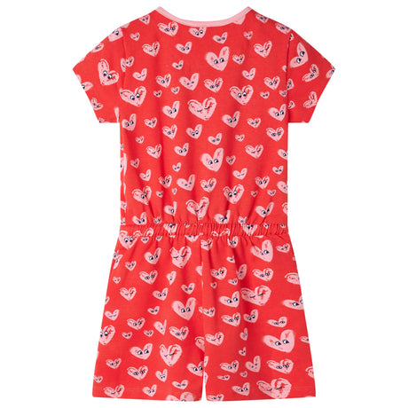 VidaXL Kinderoverall 140 Rot