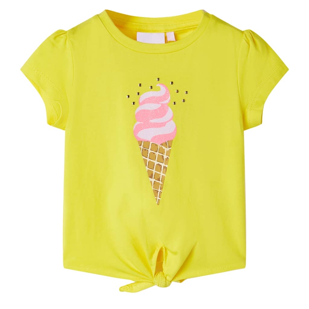VidaXL Kindershirt 92 Gelb
