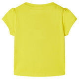 VidaXL Kindershirt 92 Gelb