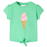 VidaXL Kindershirt 128 hellgrün