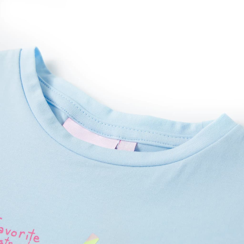 VidaXL Kindershirt 104 Soft Blue