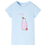 VidaXL Kindershirt 140 Soft Blue