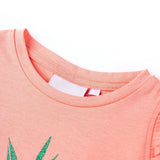 VidaXL Kindershirt 92 Neonkoralle