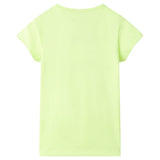 VidaXL Kindershirt 140 fluoreszierendes Gelb