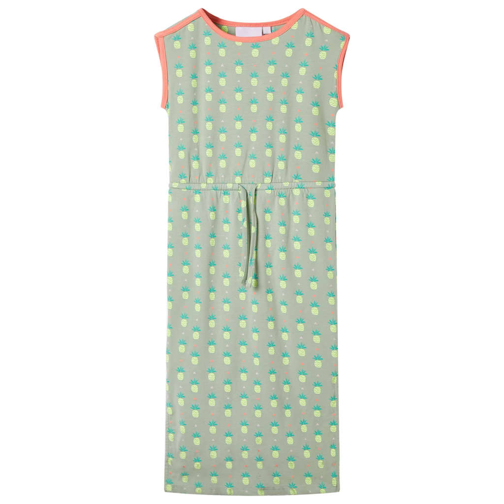 VidaXL Kinderkleid 128 altminze