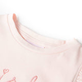 VidaXL Kindershirt mit Rüschen an den Ärmeln 128 zartrosa