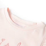 VidaXL Kindershirt mit Rüschen an den Ärmeln 140 Zartrosa