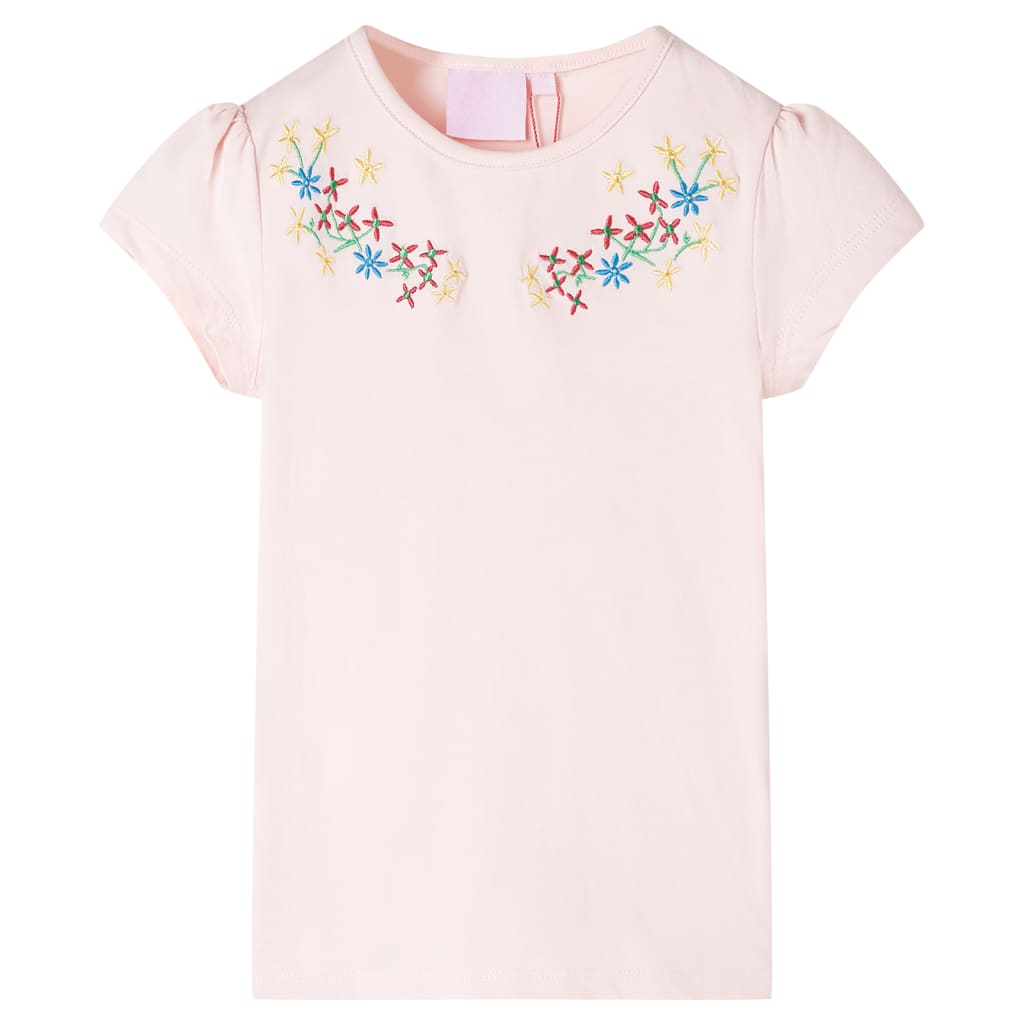 VidaXL Kindershirt 140 zartrosa