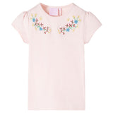 VidaXL Kindershirt 140 zartrosa