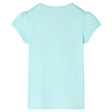 VidaXL Kindershirt 92 Hellseeblau