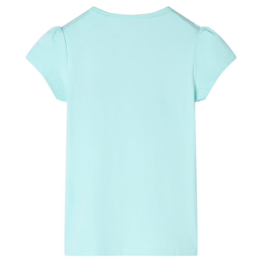 VidaXL Kindershirt 104 Hellseeblau