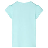 VidaXL Kindershirt 104 Hellseeblau