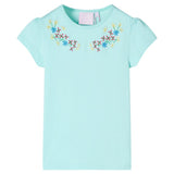 VidaXL Kindershirt 116 Hellseeblau
