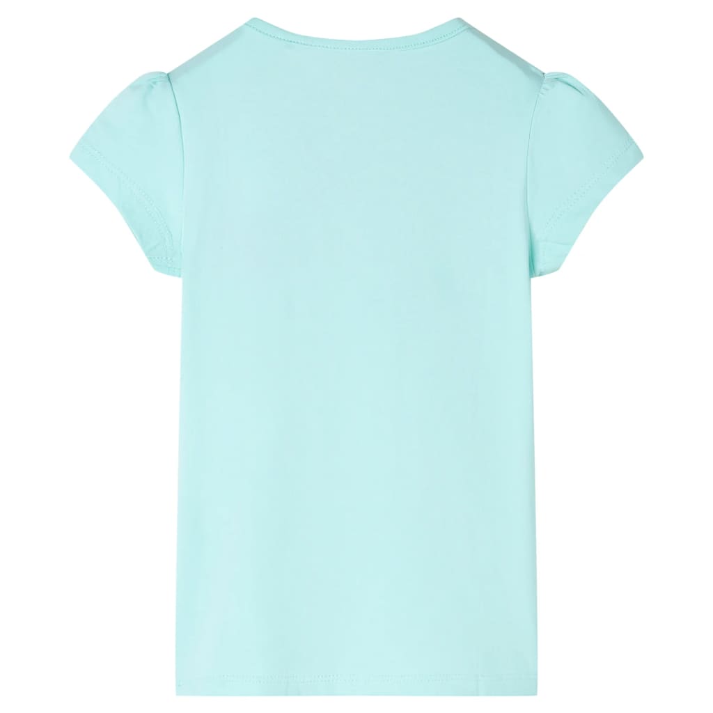 VidaXL Kindershirt 116 Hellseeblau