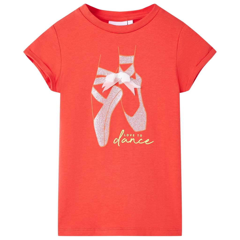 VidaXL Kindershirt 140 rot