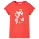 VidaXL Kindershirt 140 rot