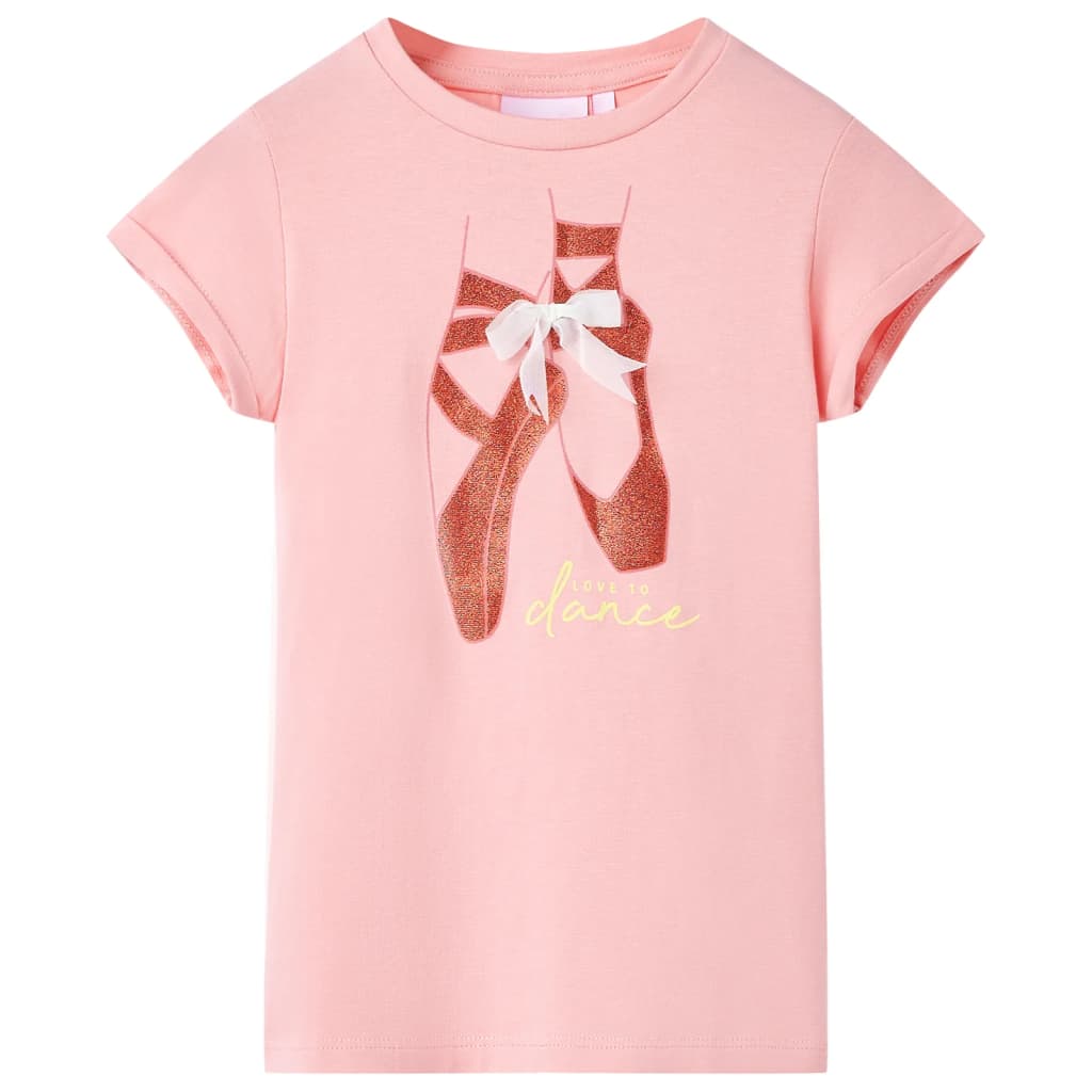 VidaXL Kindershirt 128 rosa