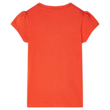 VidaXL Kindershirt 92 Dunkelorange