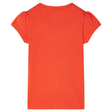 VidaXL Kindershirt 104 Dunkelorange