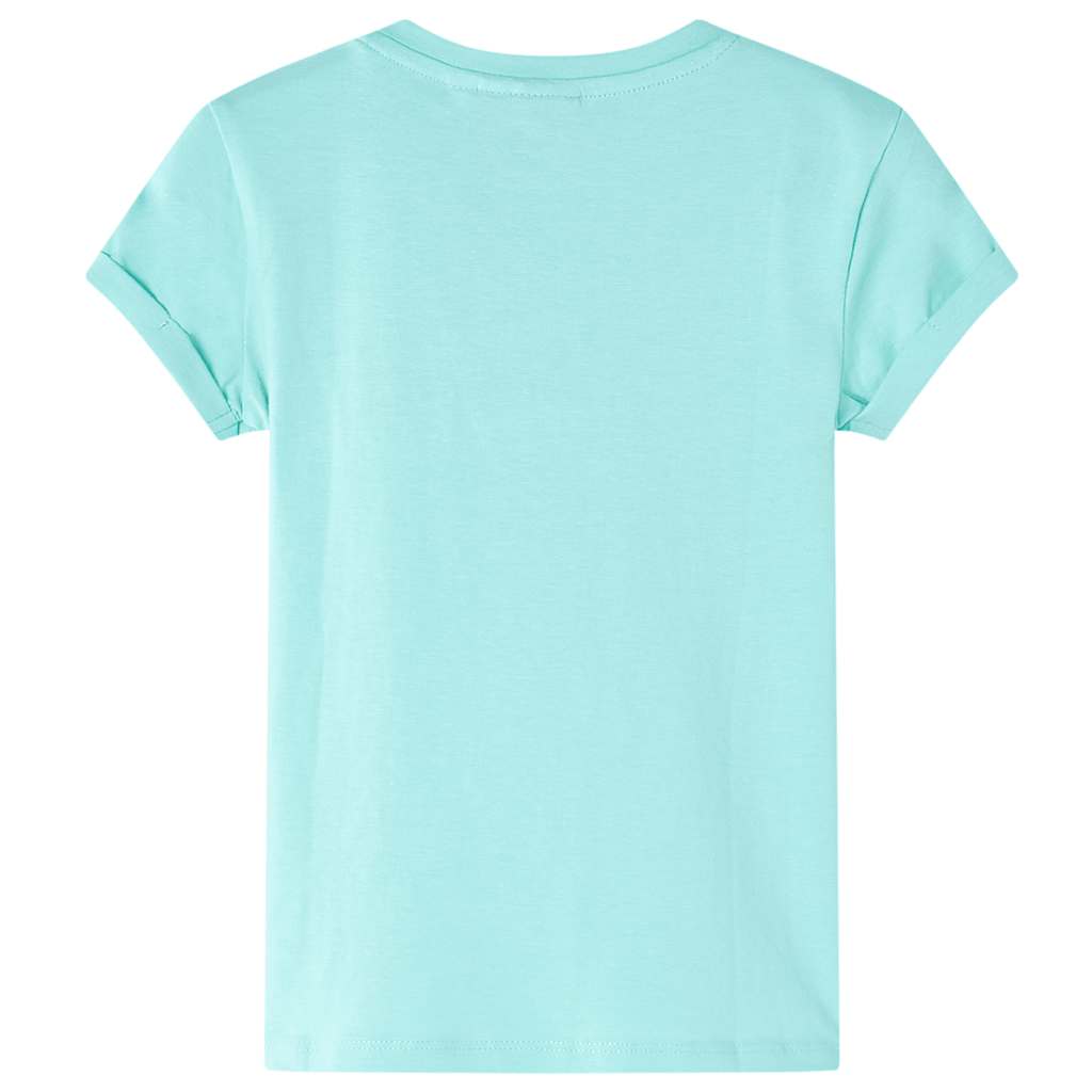 VidaXL Kindershirt 128 helles Mint
