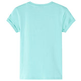 VidaXL Kindershirt 128 helles Mint
