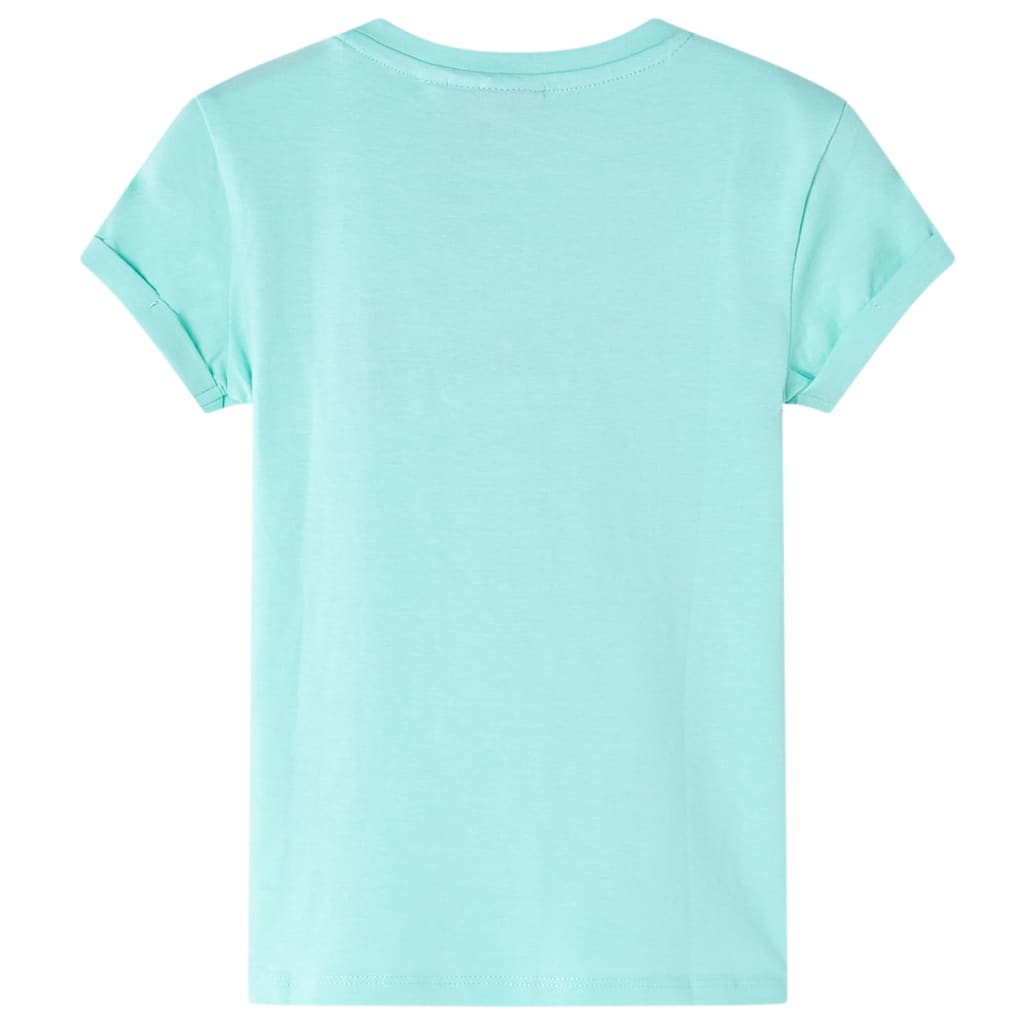 VidaXL Kindershirt 140 helles Mint