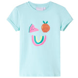 VidaXL Kindershirt 92 Hellseeblau