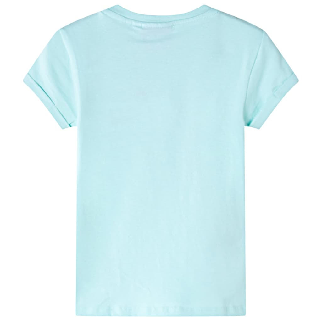 VidaXL Kindershirt 104 Hellseeblau