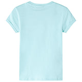 VidaXL Kindershirt 116 Hellseeblau
