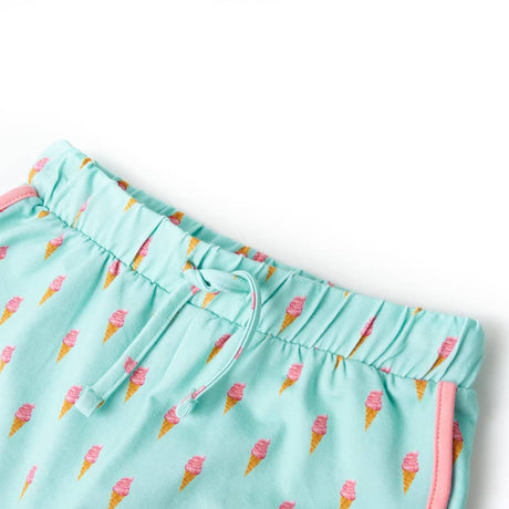 VidaXL Kindershorts mit Kordelzug 104 helles Mint