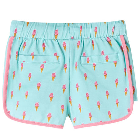 VidaXL Kindershorts mit Kordelzug 128 helles Mint