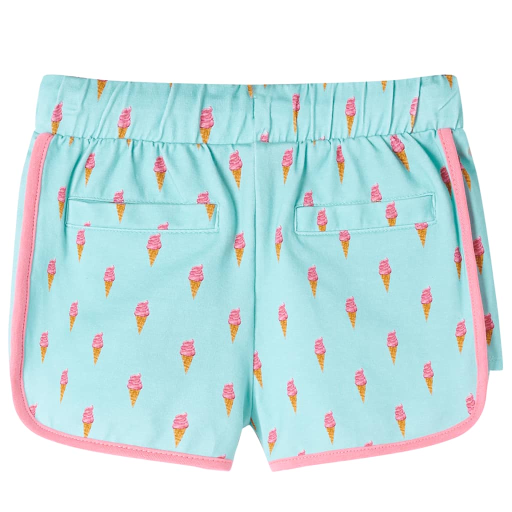 VidaXL Kindershorts mit Kordelzug 140 Hellmint