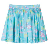 VidaXL Kinderrock plissiert 128 Hellseeblau
