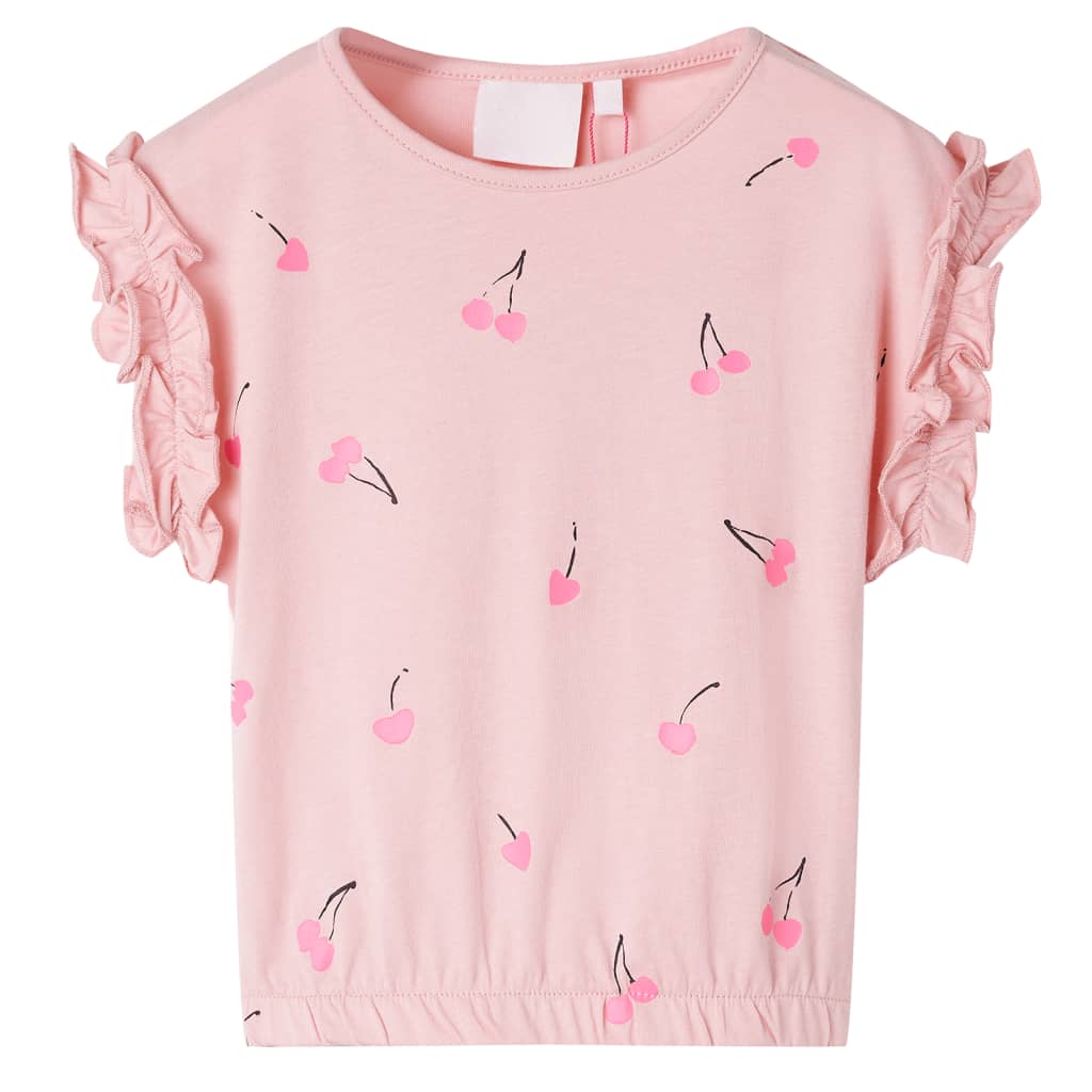VidaXL Kindershirt 92 hellrosa