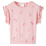 VidaXL Kindershirt 104 hellrosa