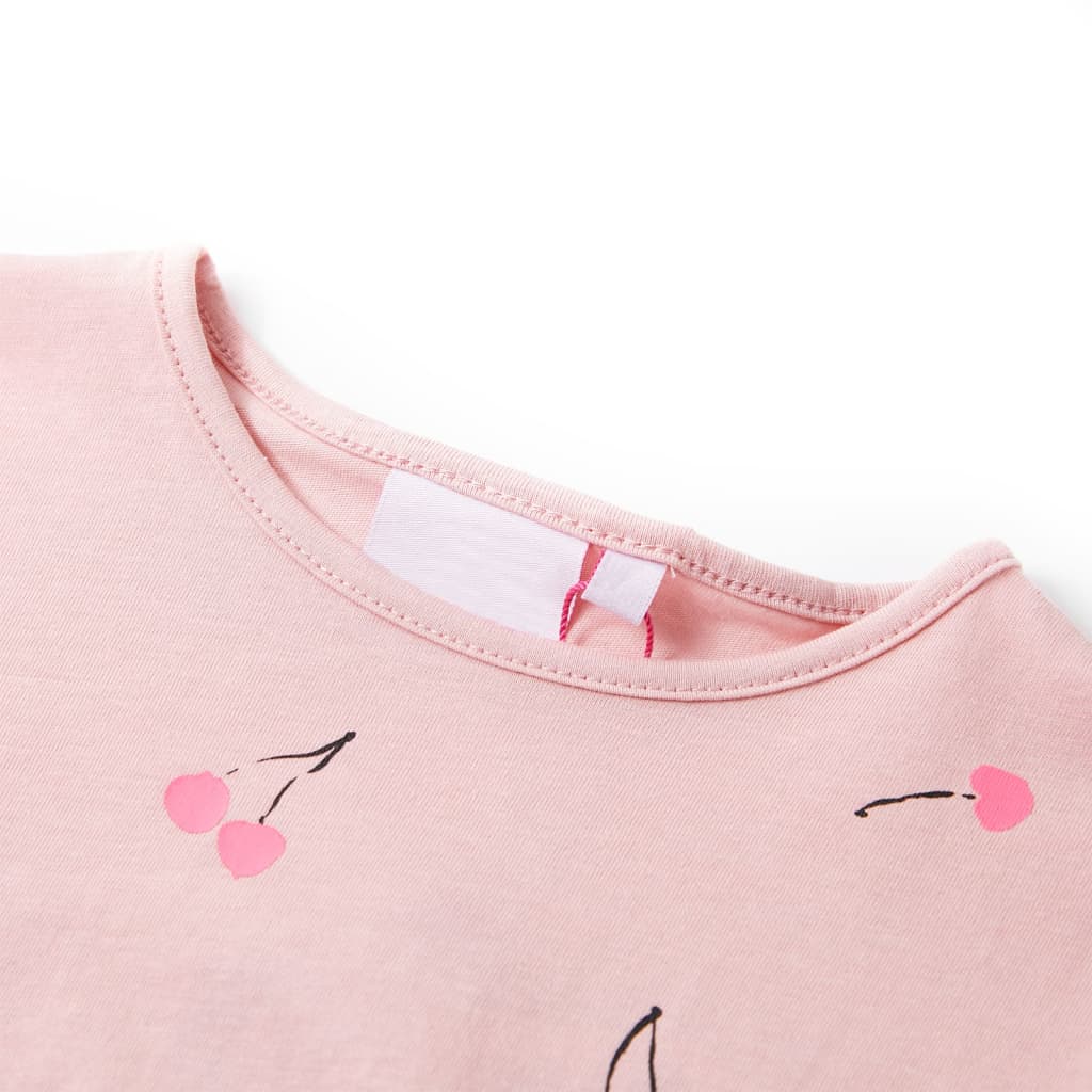 VidaXL Kindershirt 104 hellrosa