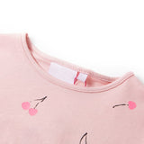 VidaXL Kindershirt 104 hellrosa
