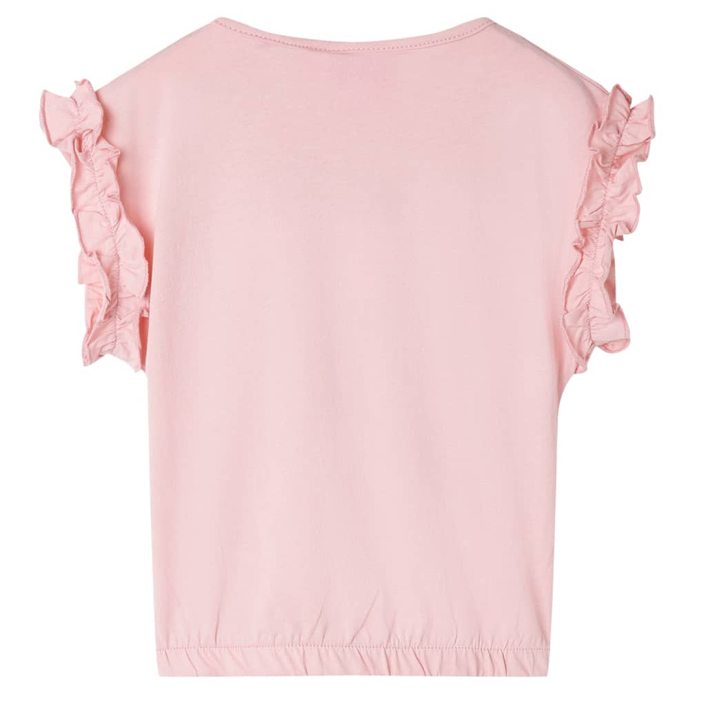 VidaXL Kindershirt 140 hellrosa