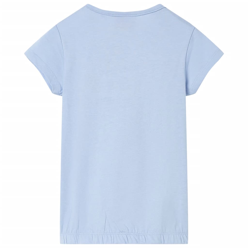 VidaXL Kindershirt 128 blau