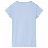 VidaXL Kindershirt 128 blau