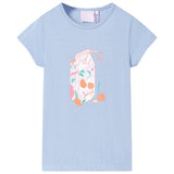 VidaXL Kindershirt 140 blau