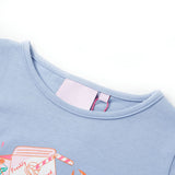 VidaXL Kindershirt 140 blau