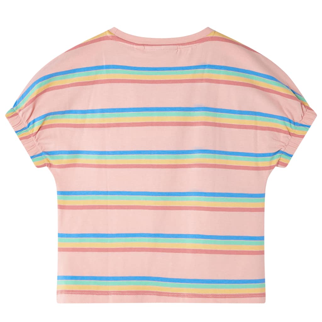 VidaXL Kindershirt 128 pfirsichfarben