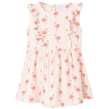 VidaXL Kinderkleid mit Rüschen 104 Zartrosa
