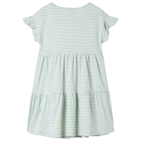 VidaXL Kinderkleid mit Rüschen an den Ärmeln 104 Mint