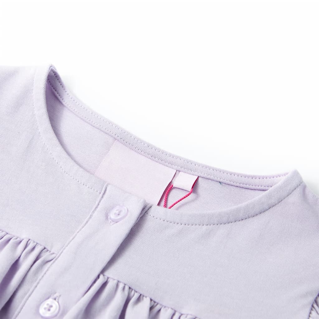 VidaXL Kindershirt 128 Flieder