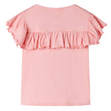 VidaXL Kindershirt 92 mittelrosa